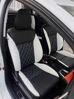 Housse de siège auto originale, accessoires de luxe pour voiture, intérieur en cuir Nappa imperméable, 5 places, protection de siège sur mesure pour Toyota Honda