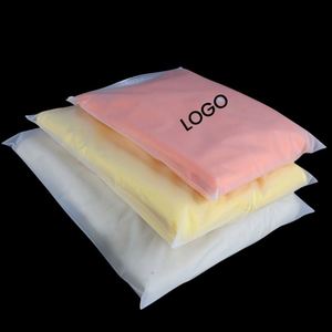 ถุงซิปล็อคใสพิมพ์โลโก้ด้วยผ้าไหมแบบกำหนดเอง สำหรับรองเท้าและถุงเท้า - Product Image 5