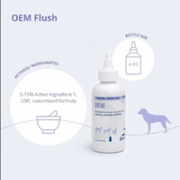 Nettoyant Auriculaire pour Chiens et Chats : Traitement Antiseptique et Antifongique pour Infections des Oreilles, Élimine les Odeurs de Levure et les Oreilles Tombantes