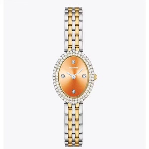 Reloj de Cuarzo Ovalado de Lujo para Mujer, Diseño Personalizable, Hipoalergénico, Acero Inoxidable, Resistente al Agua, Moda Ejecutiva - Product Image 4