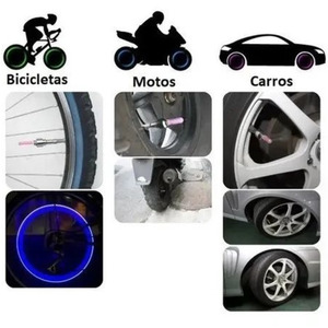 Wholesale 1PCS Bike LED Lights Tire Cap Flashlight Auto Car Motorcycle Air <b>Wheel</b> <b>Spokes</b> Light Accessories - Product Image 5