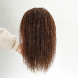 Queue de cheval longue en cheveux humains, queue de cheval à cordon, extensions de cheveux humains, queue de cheval haute Remy bouclée - Product Image 5