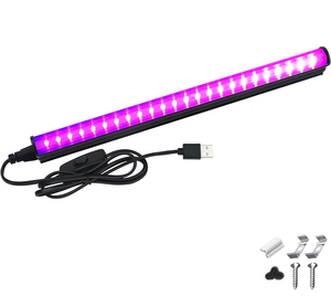 2025 nóng bán 5W 1/2-Gói T5 LED UV đèn ống 395nm UV đen thanh ánh sáng chữa khỏi huỳnh quang sân khấu ánh sáng nền - Product Image 1