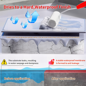 Polyurethane roof waterproofing paint <b>Large</b>-scale waterproofing repair Exterior wall waterproof coating - Product Image 3