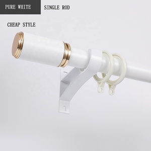 Tringles à rideaux en alliage d'aluminium de style moderne, rails coulissants, accessoires pour tringles à rideaux, marque TIANYUN, modèle P133456 - Product Image 5