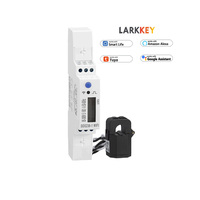 Medidor de Energía Inteligente Zigbee Tuya Smart Life, Monofásico, Automático, con Ethernet, Precisión del 1%