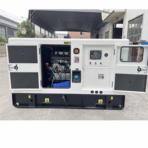 เครื่องกำเนิดไฟฟ้าแบบเงียบ 3 เฟส 12-40 กิโลวัตต์ พร้อมระบบสตาร์ทอัตโนมัติ สตาร์ทระยะไกล แบบโครงเปิด 50Hz GFS-R33 15kva 20kva 25kva 30kva 38kva 50kva 60kva - Product Image 1