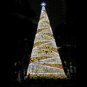 Árbol <span class=keywords><strong>de</strong></span> Navidad Artificial Gigante NYD NYD-T53 <span class=keywords><strong>de</strong></span> Abeto con Luces LED y Estructura <span class=keywords><strong>de</strong></span> Hierro Galvanizado para Decoración <span class=keywords><strong>de</strong></span> Plazas y Calles Comerciales - Product Image 1