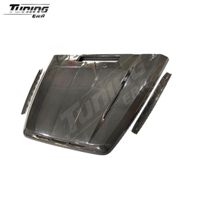 Kit de cuerpo de fibra de carbono seco estilo TC para W464 W463A G63 2019 en el divisor delantero difusor trasero cubierta del motor rueda ceja - Product Image 3