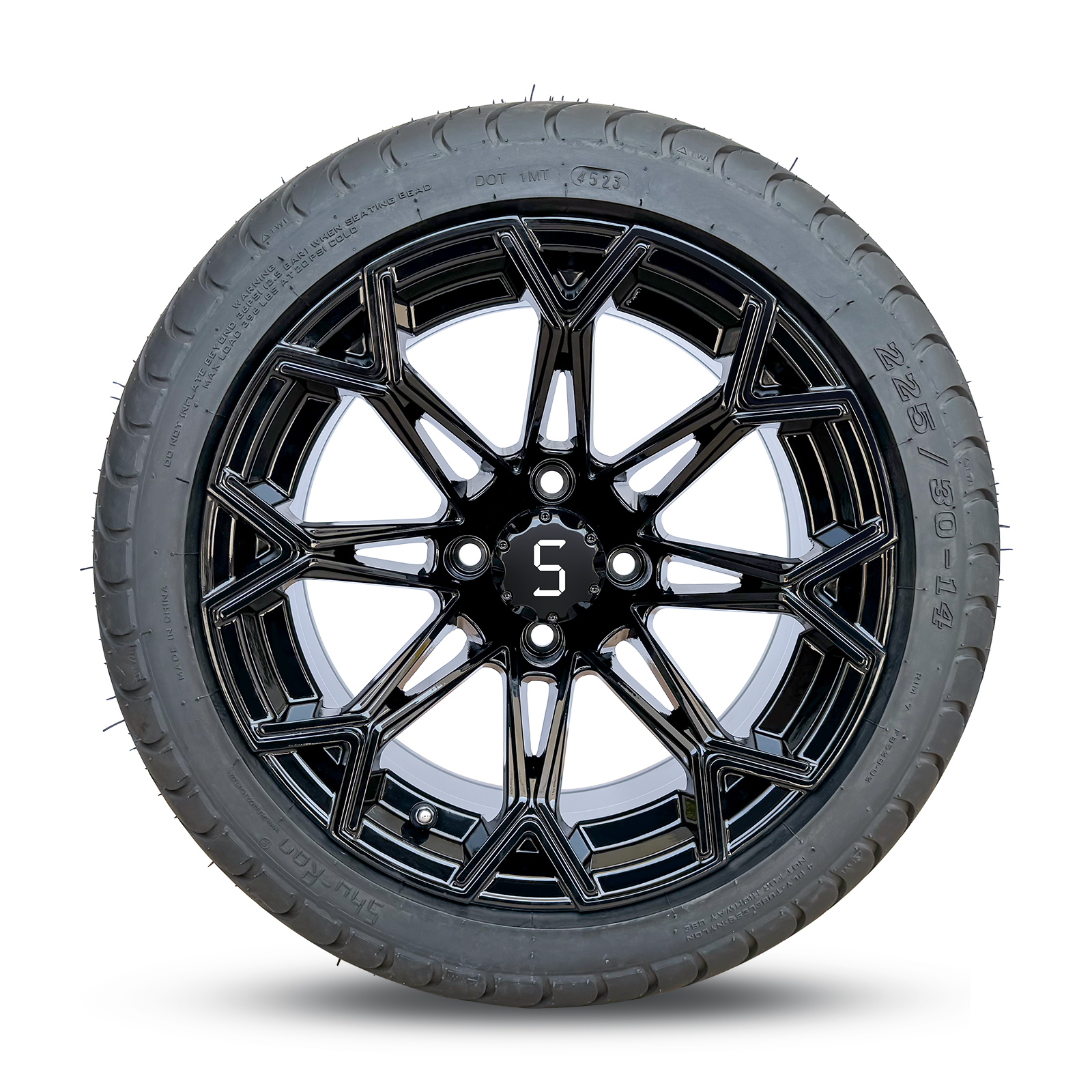 สีดำเงา