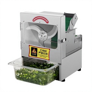 Machine à couper les légumes multifonctionnelle électrique commerciale avec réglage de l'épaisseur, garantie de 5 ans pour les usines de snacks - Product Image 1