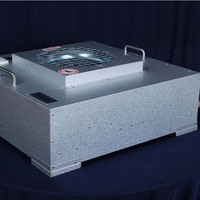 Laminar Flow Hood FFU HEPA Filter Bersertifikasi ISO Kelas 100, Unit Filter Kipas Jamur untuk Ruang Bersih Industri, Produk Baru Laris Terjual