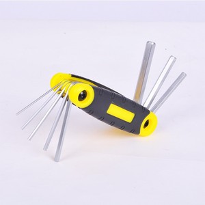 Hot Sell Curve Key 8pcs Folding Torx Key Set Universal Multi-function Tool Set - Product Image 5