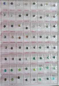 Pietra Sintetica in Vetro Taglio Principessa Colore Blu <span class=keywords><strong>Mare</strong></span> Scuro in Vendita - Product Image 6