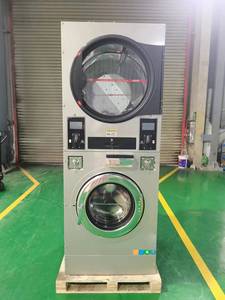 High Quality Self-service <strong>Laundry</strong> Washing <strong>Machine</strong> Stack Washer and Dryer Combo 16kg - Product Image 6