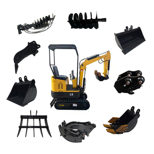 Accessoires d'excavatrice de 1.2 tonnes Grappin de bûche de terre Briseur de ripper <span class=keywords><strong>hydraulique</strong></span> pour mini pelle - Product Image 2