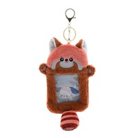 Vente en gros de porte-cartes en peluche mignon Anime Etudiant Repas Bus Carte Housse de protection Photo numérique Porte-clés