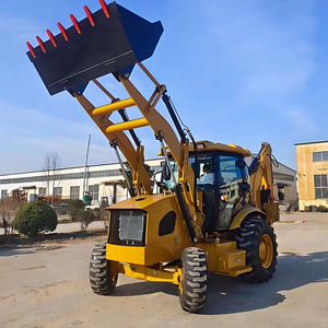 Chargeuse-pelleteuse CAT 420F d'occasion à prix avantageux, Caterpillar CAT 420F d'origine, chargeuse sur pneus 4x4 pour travaux de construction - Product Image 5