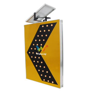 An toàn đường bộ dấu hiệu xây dựng LED mũi tên dấu hiệu năng lượng mặt trời Chevron dấu hiệu - Product Image 2