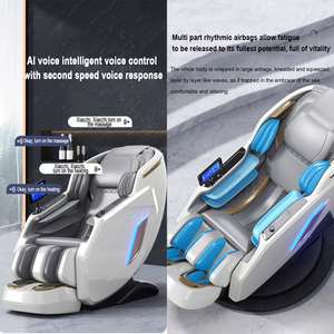 Fauteuil de massage chauffant électrique de luxe OEM/ODM SL Track, inclinable, corps entier, zéro gravité, massage du dos - Product Image 2