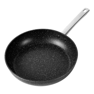 Chảo chiên không dính Bộ giữ mát bằng thép không gỉ xử lý 3 cái chảo nướng chảo 20/24/28cm thân thiện với môi khí cảm ứng sẵn sàng hiện đại - Product Image 2