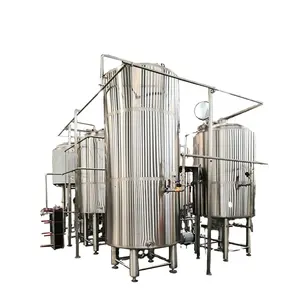 Système de fabrication artisanale de bière, 500L, 1000L, 2000l, équipement avec chauffage électrique, projet de brassage et de bière