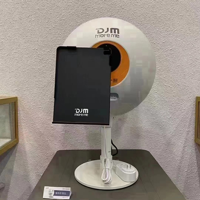 3D Display AI Skin Scanner Face Moisture Tester EU/US Plugs DJM Advanced Mirror Skin Analysis Machine Commercial Use