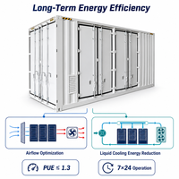 Centre de données conteneurisé haute disponibilité avec système de confinement et distribution d'alimentation modulaire, refroidissement liquide par plaque froide conteneurisée