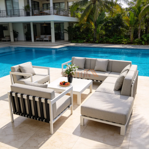 Foshan-Conjunto <span class=keywords><strong>de</strong></span> balcón <span class=keywords><strong>de</strong></span> metal, muebles <span class=keywords><strong>de</strong></span> lujo del Mediterráneo <span class=keywords><strong>para</strong></span> el hogar, muebles <span class=keywords><strong>de</strong></span> patio informales, <span class=keywords><strong>cojines</strong></span>, muebles <span class=keywords><strong>de</strong></span> <span class=keywords><strong>exterior</strong></span>, sofá <span class=keywords><strong>de</strong></span> metal <span class=keywords><strong>para</strong></span> jardín - Product Image 1