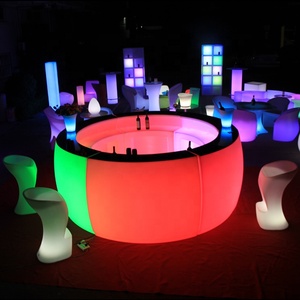 DMX512 Ngoài Trời Bãi Biển Bar Đồ Nội Thất Không Thấm Nước <span class=keywords><strong>Led</strong></span> Bar Counter - Product Image 4