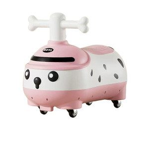 Childrens Ride On Car Four Wheel Balance Scooter For 1-3 Years Old Kids Unisex Plastic Toy With Lights And Music - Product Image 1