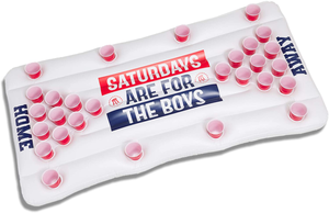 Summer Pool Drink Games Table de bière-pong gonflable Raft Pool Float Lilo - Product Image 3