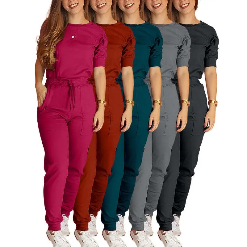 2024 yeni sıcak satış ürünleri üniforma tıbbi hastane kadınlar uzun boylu kadınlar için tıbbi scnursing hemşirelik üniformaları