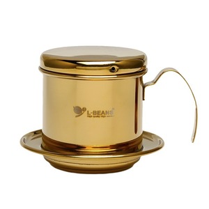 เครื่องชงกาแฟดริปเวียดนาม L-Beans สแตนเลสสตีล พร้อมโลโก้ สำหรับใช้ในบ้าน - Product Image 2