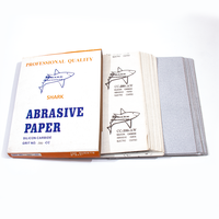 Papier abrasif SHARK BRAND, grain 60 à 2000, papier abrasif imperméable, papier abrasif pour le polissage du bois et du métal