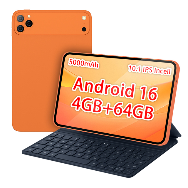 4GB+64GB Allwinner 5000mAh Wifi Learning 10.1 Inch Android 16 Tablet Pc,Entertainment Business Tablet Optional keyboard