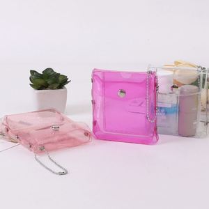 YY PVC Shiny Sweet Candy Photocard Holder Vertical Clear Lipstick Pouch Organizer Waterproof Coin Purses for <b>Gifts</b> - Product Image 1