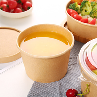 Assiettes et bols en papier jetables écologiques de qualité alimentaire de 950 ml/32 oz pour pizza, collations, salades, contenants à emporter, emballages alimentaires
