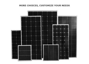 Alta calidad barato Mono paneles solares 24v 500 w 500 w en la red del sistema solar - Product Image 6