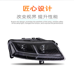 Fari a Led per Audi A6L C6 dal <span class=keywords><strong>2005</strong></span> al 2011 2004-2011 per Audi <span class=keywords><strong>A6</strong></span> A6L C6 S6 Fari a Led DRL Xenon <span class=keywords><strong>2005</strong></span> - Product Image 6