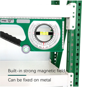 Üç telli kabarcık çok fonksiyonlu seviye güçlü manyetik degrade cetvel yüksek hassasiyetli su terazisi - Product Image 6