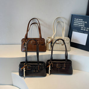 Colección Otoño Invierno 2025, Bolso de Hombro Impermeable de Diseño Coreano Vintage de Alta Gama, Multifuncional, con Doble Correa, Nuevo y Moderno para Mujer - Product Image 1