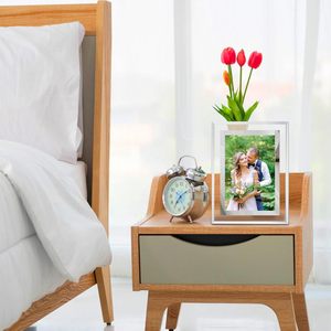 Crystal <b>Photo</b> <b>Frame</b> 4x6 5x7 6x8 <b>8x10</b> 12x16 A4 Inches A4 Picture <b>Frame</b> Glass Certificate Transparent Glass <b>Photo</b> <b>Frame</b> - Product Image 5