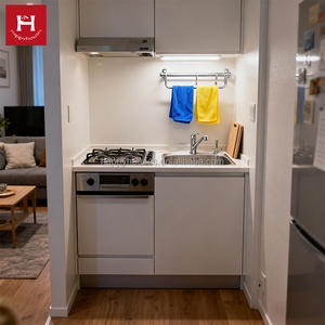 דירות מודרניות אקולוגיות עם מטבחון, ארון עץ קטן, יחידה אחת, ארונות מיני, מטבח בהתאמה אישית, זול - Product Image 2