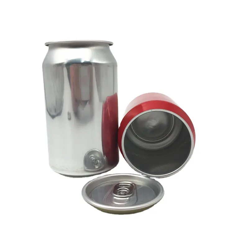 aluminum can custom print tin cans Aluminum beer beverage milk can with lever lid tin containers