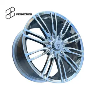 Pengzhen PDC 5x112 roues 20 pouces roue de Machine de polissage en aluminium forgé pour Mercedes Benz série de couverture de Suspension