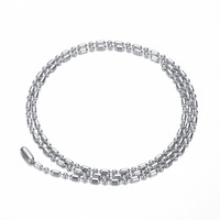 SZ Cheng Jewelers Nouveau style Vente en gros Chaîne Dragon Bone, Chaîne Snake Bone, Chaîne Câble, Chaîne Box pour Femmes et Hommes