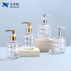 Minnie Lotion Dispenser 300ml Pump Bottle For <b>Shampoo</b> And Body Care Cosmetic Packaging - Product Image 3
