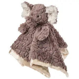 Manufacturers specializing in custom-made animal children newborn baby lovey plush security blanket comforter