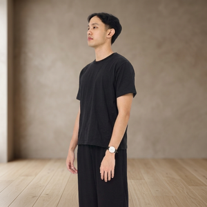 เสื้อยืดทรงบ็อกซี่เรียบง่าย ผ้าฝ้าย 100% 230gsm คอมบ์ 20 ขายส่งประเทศไทย - Product Image 2